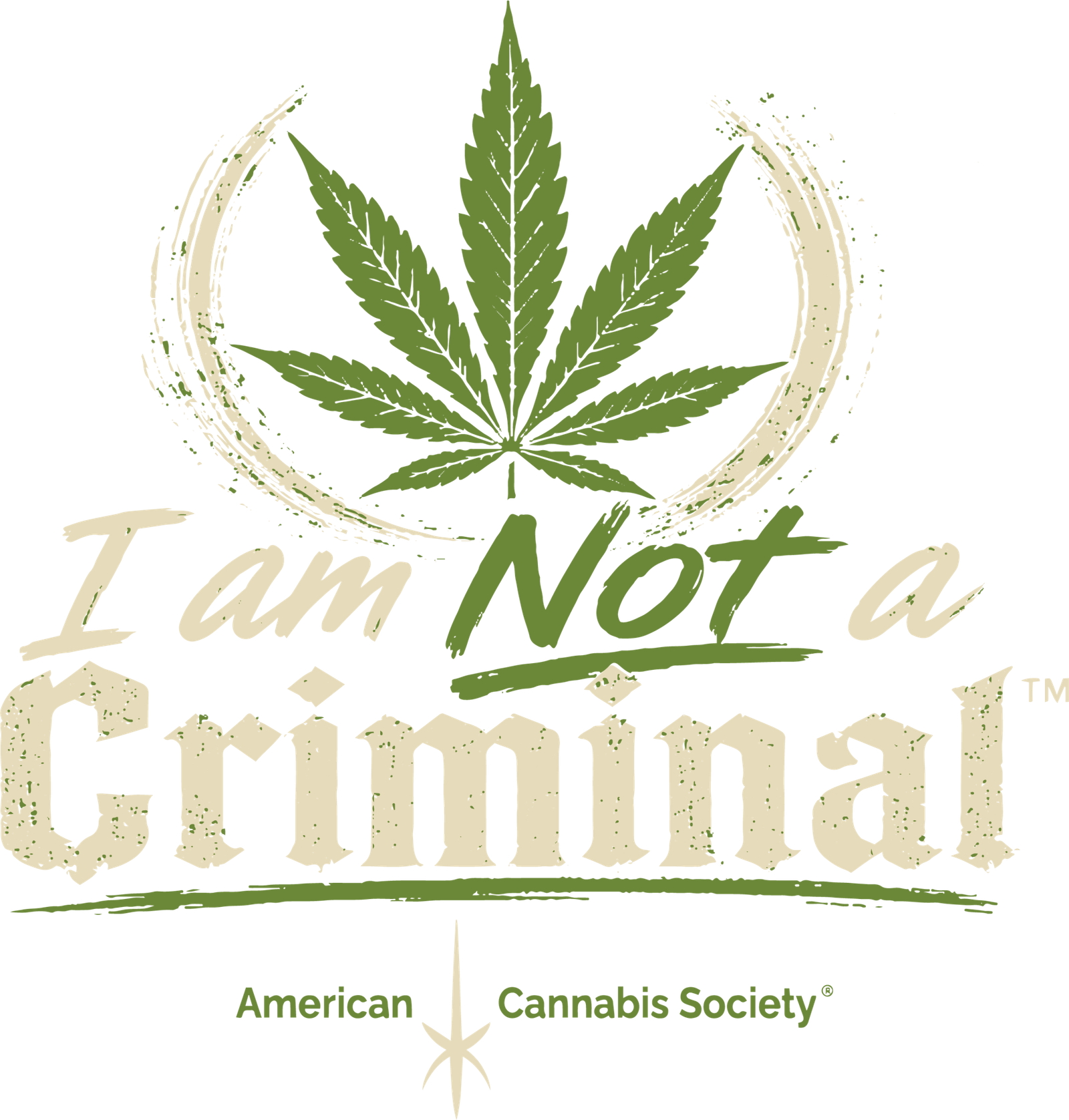 I Am Not a Criminal cannabis advocacy tee from THCFACTOR clothing brand