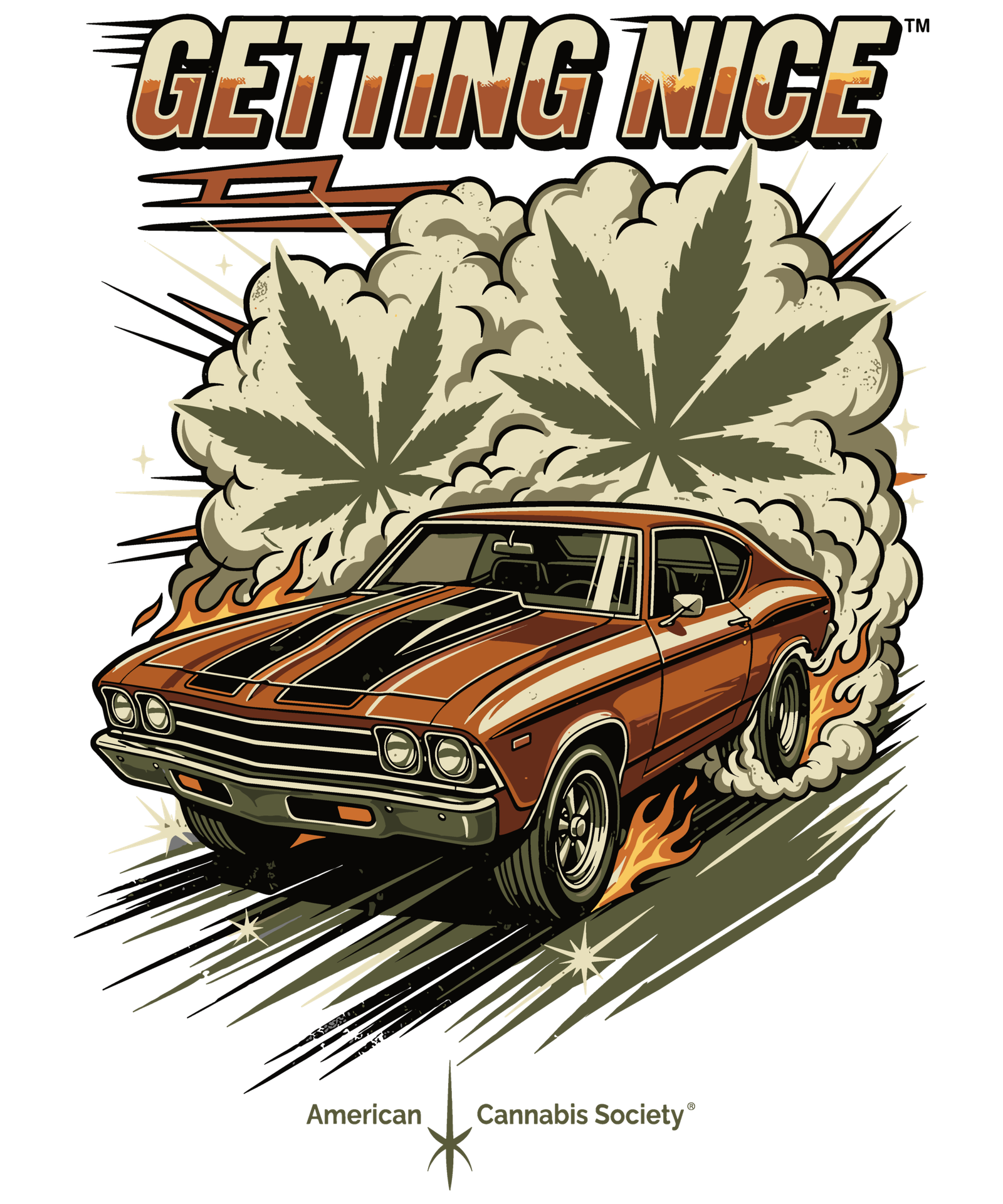 Getting Nice THCFACTOR™ graphic tee artwork eligible for cannabis affiliate program commissions
